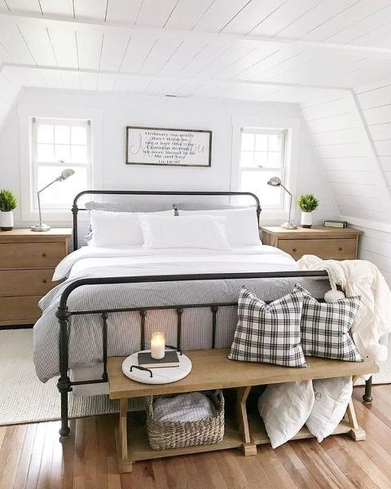 farmhouse bedroom ideas 9