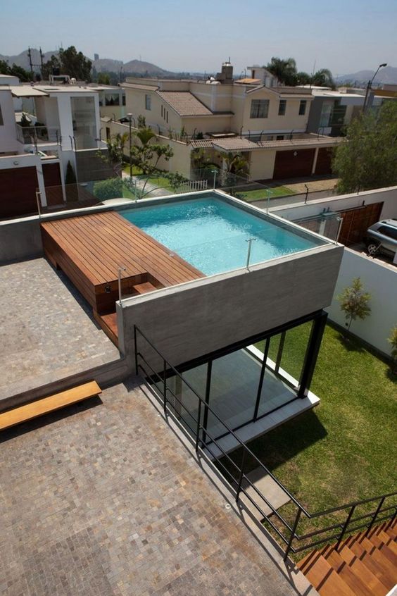 Swimming Pool Rooftop Ideas: Fascinating Pool