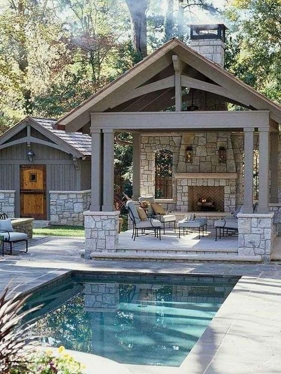 Backyard Pool Ideas: Simple Inground Pool